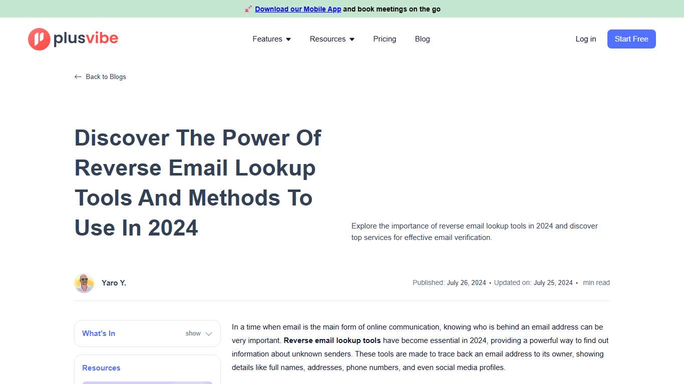 Discover The Power Of Reverse Email Lookup Tools And Methods To Use In 2024